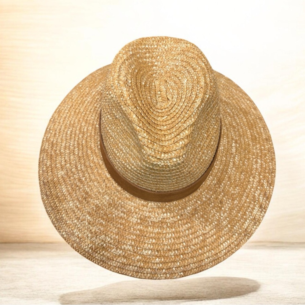 NWOT GIGI PIP Isla Straw Fedora Hat Women’s One Size - Picture 12 of 16